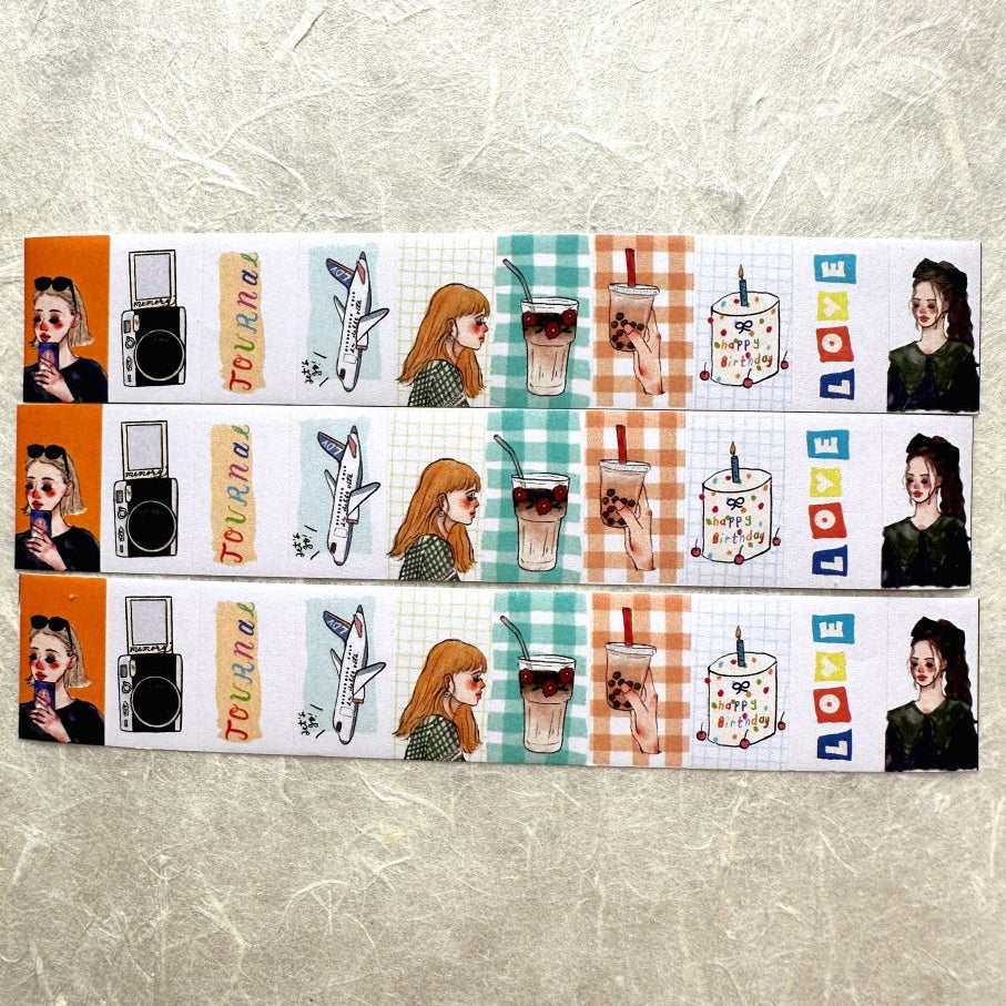La Dolce Vita - Journey label sticker SAMPLES