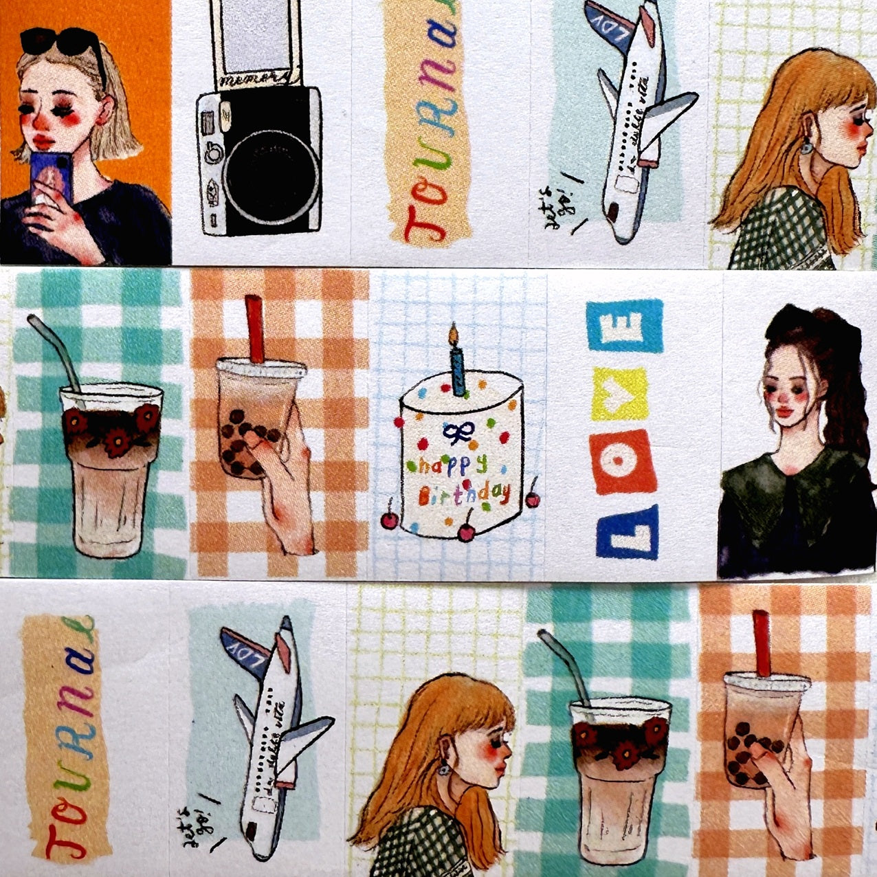 La Dolce Vita - Journey label sticker SAMPLES