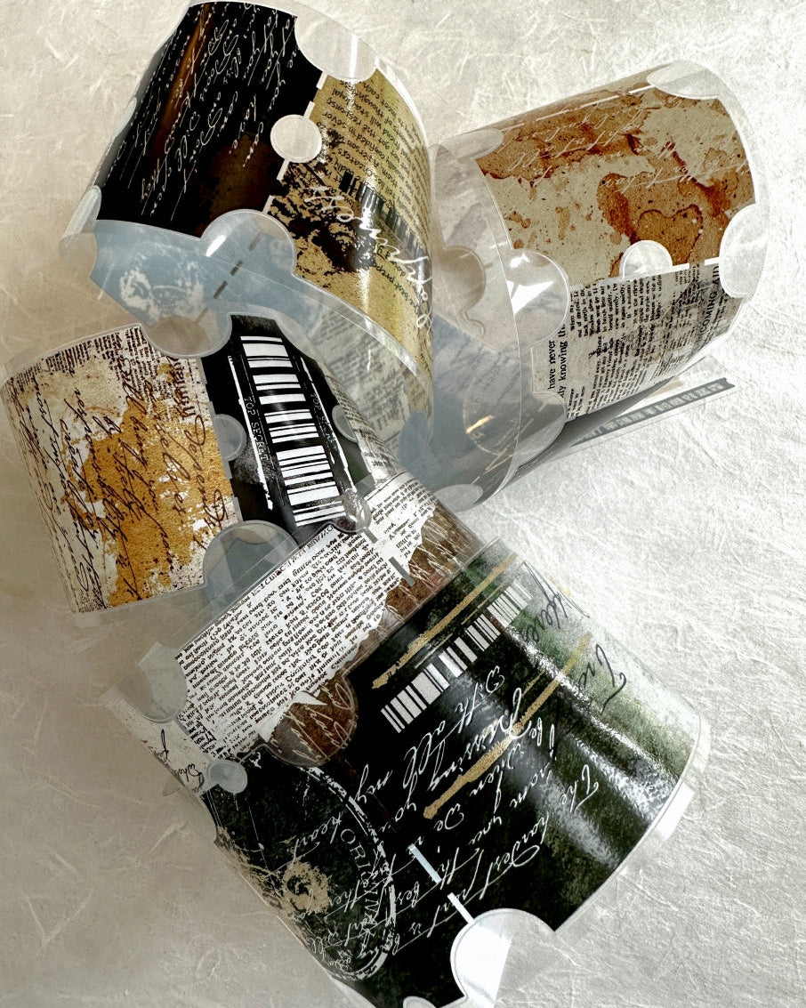 LinLanXi Studio - Words of Faith kiss-cut PET tape (5 cm x 125 cm) SAMPLES