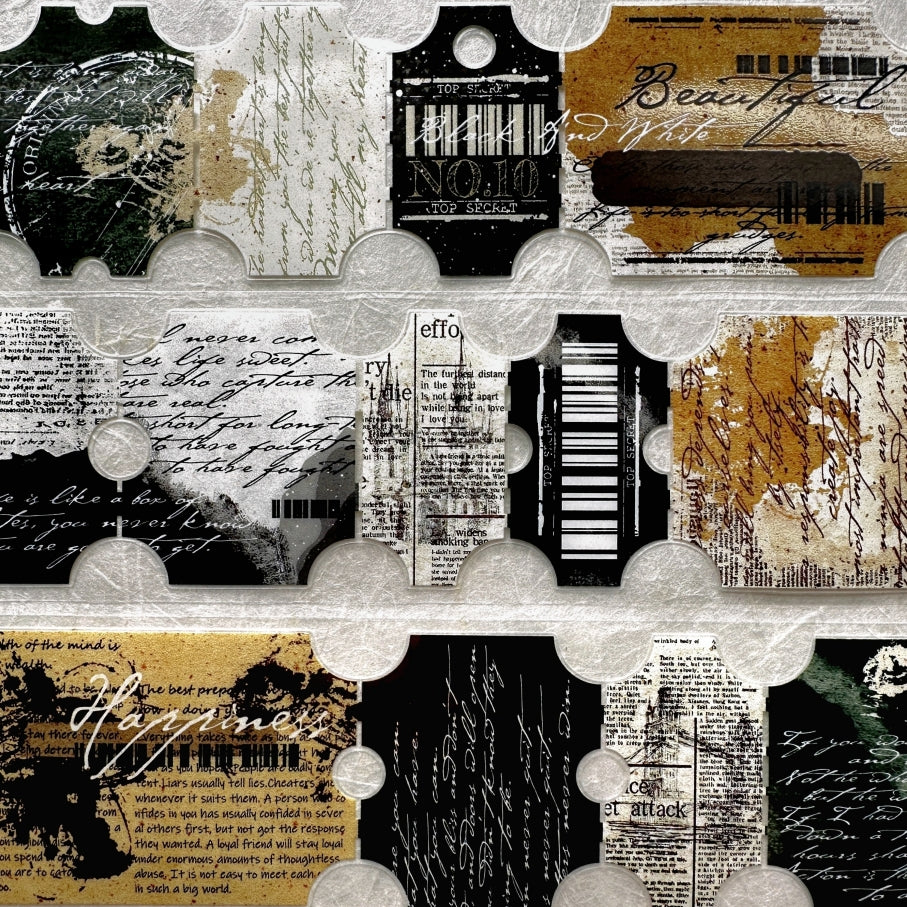 LinLanXi Studio - Words of Faith kiss-cut PET tape (5 cm x 125 cm) SAMPLES