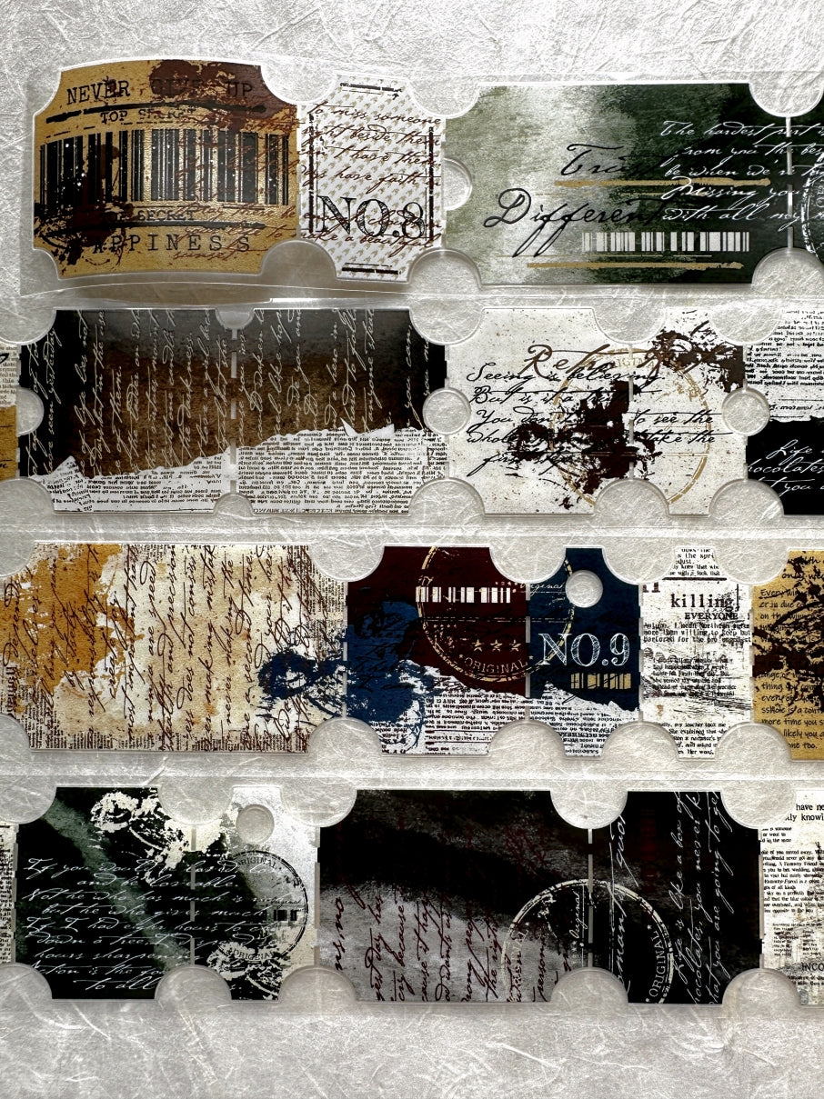 LinLanXi Studio - Words of Faith kiss-cut PET tape (5 cm x 125 cm) SAMPLES