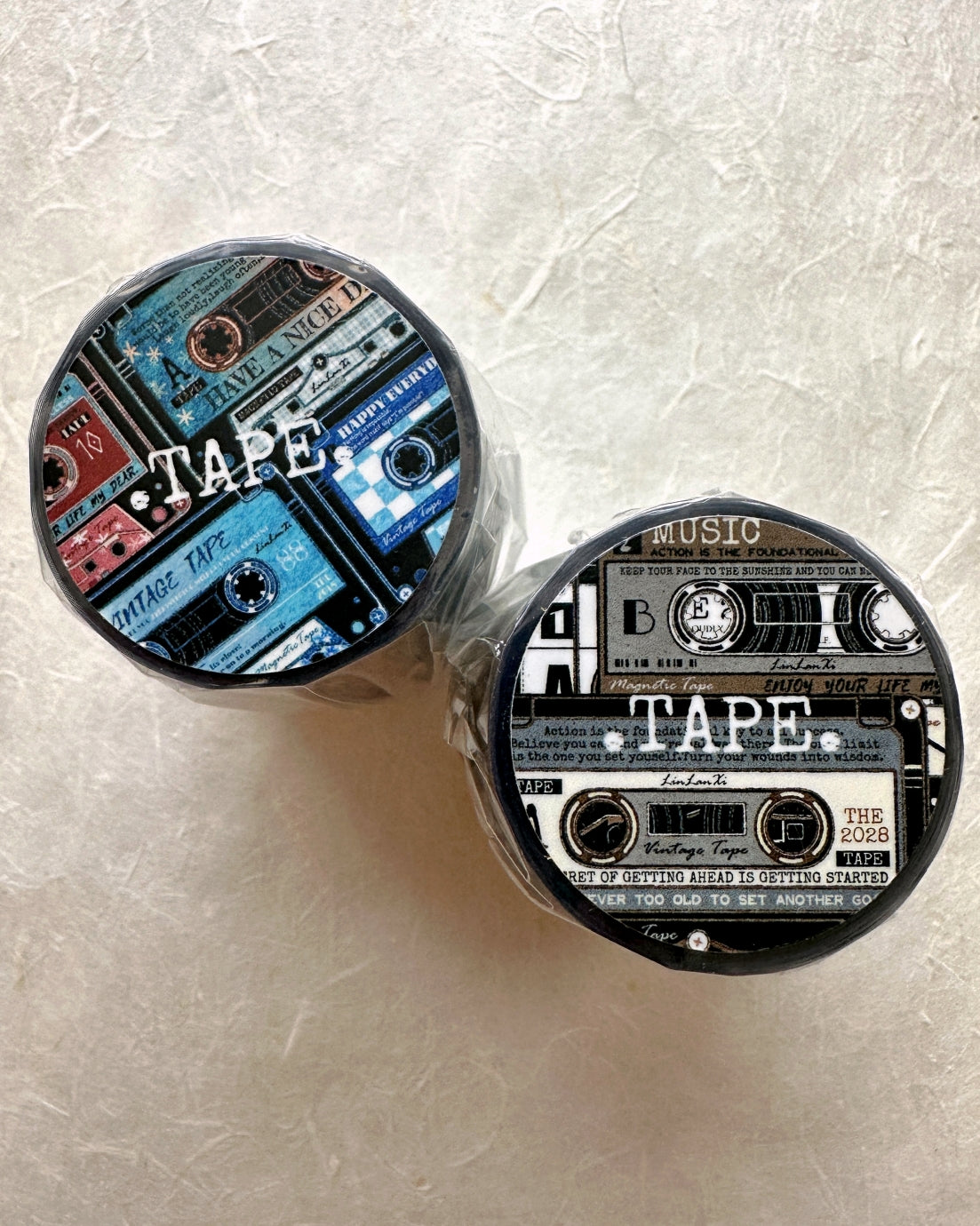 LinLanXi Studio - Colorful Cassette Tapes PET tape SAMPLES