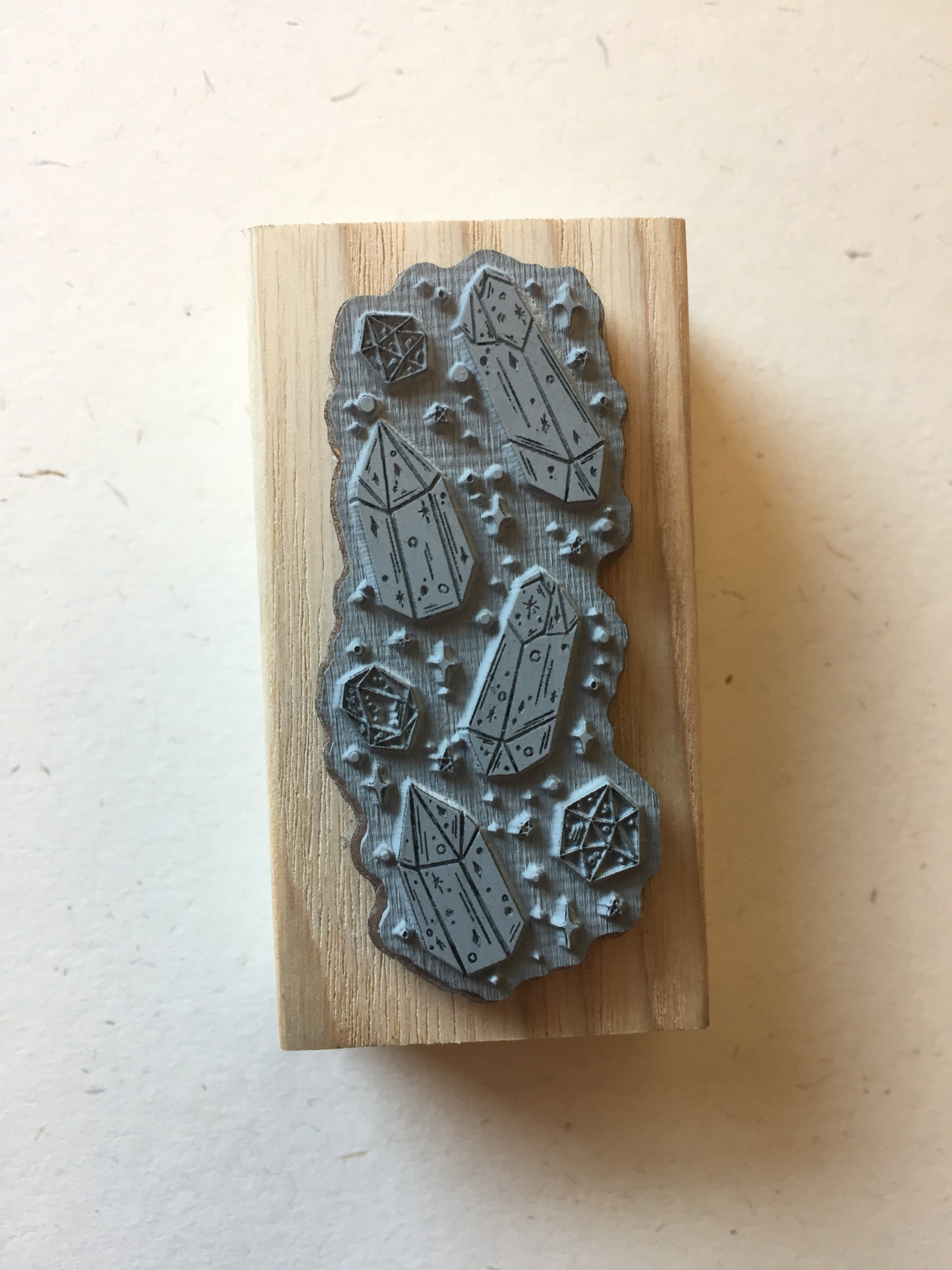 Labiri - Mystic Crystal rubber stamp [Pre-loved]