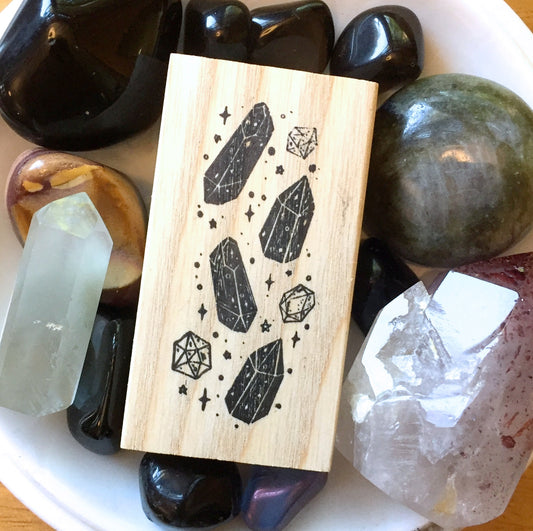 Labiri - Mystic Crystal rubber stamp [Pre-loved]