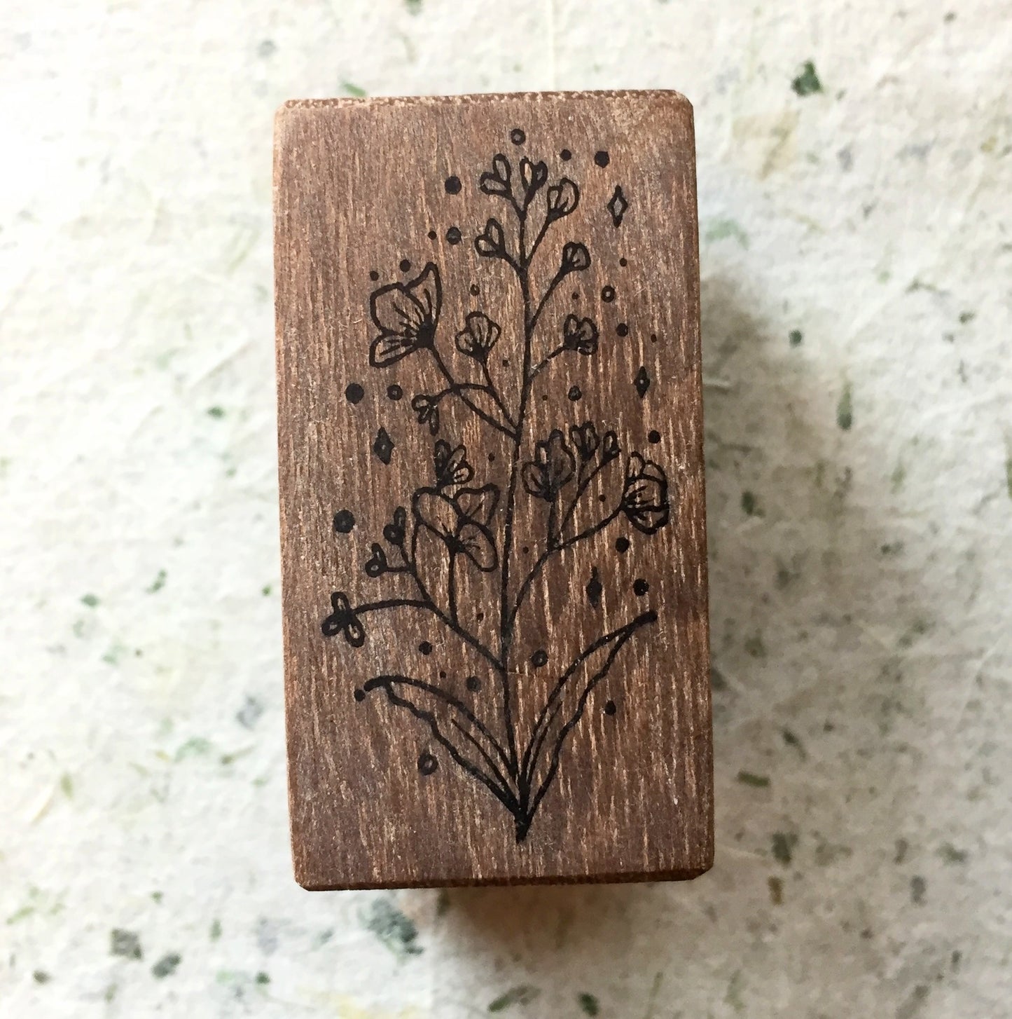 Labiri - Spring Flowers rubber stamps [Pre-loved]