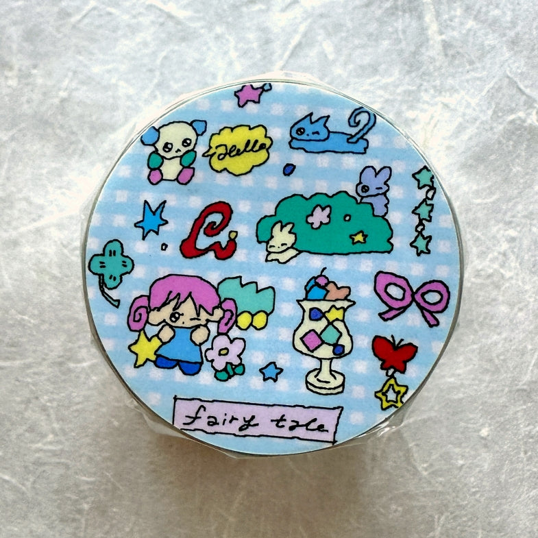 La creme x creamhoneylin - A Walk in the Park die-cut tape SAMPLES