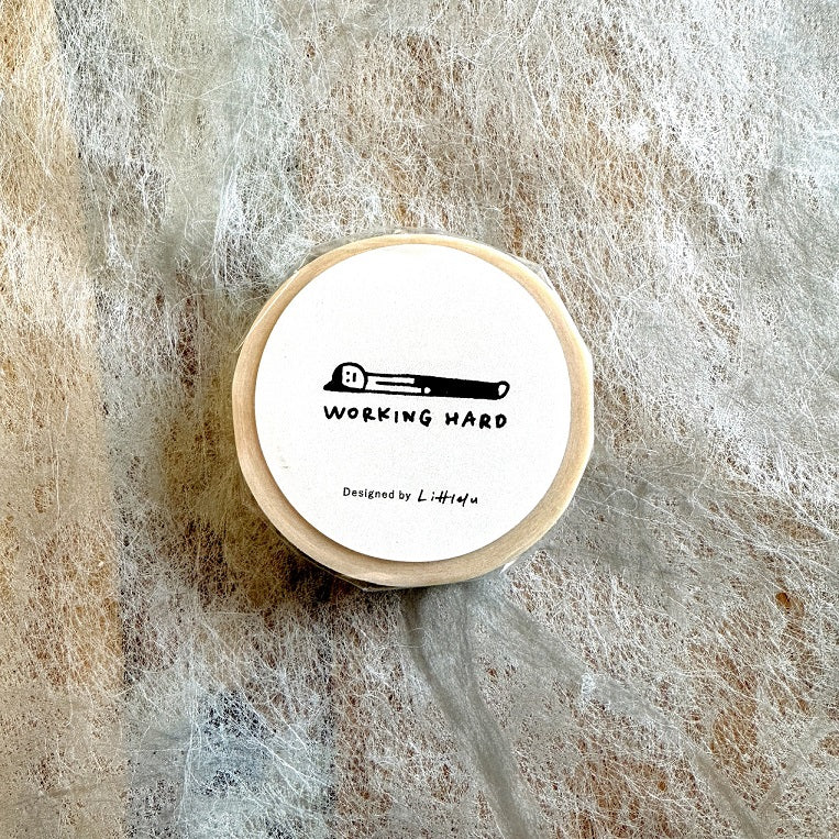 Littlelu - Working Hard slim washi tape SAMPLES