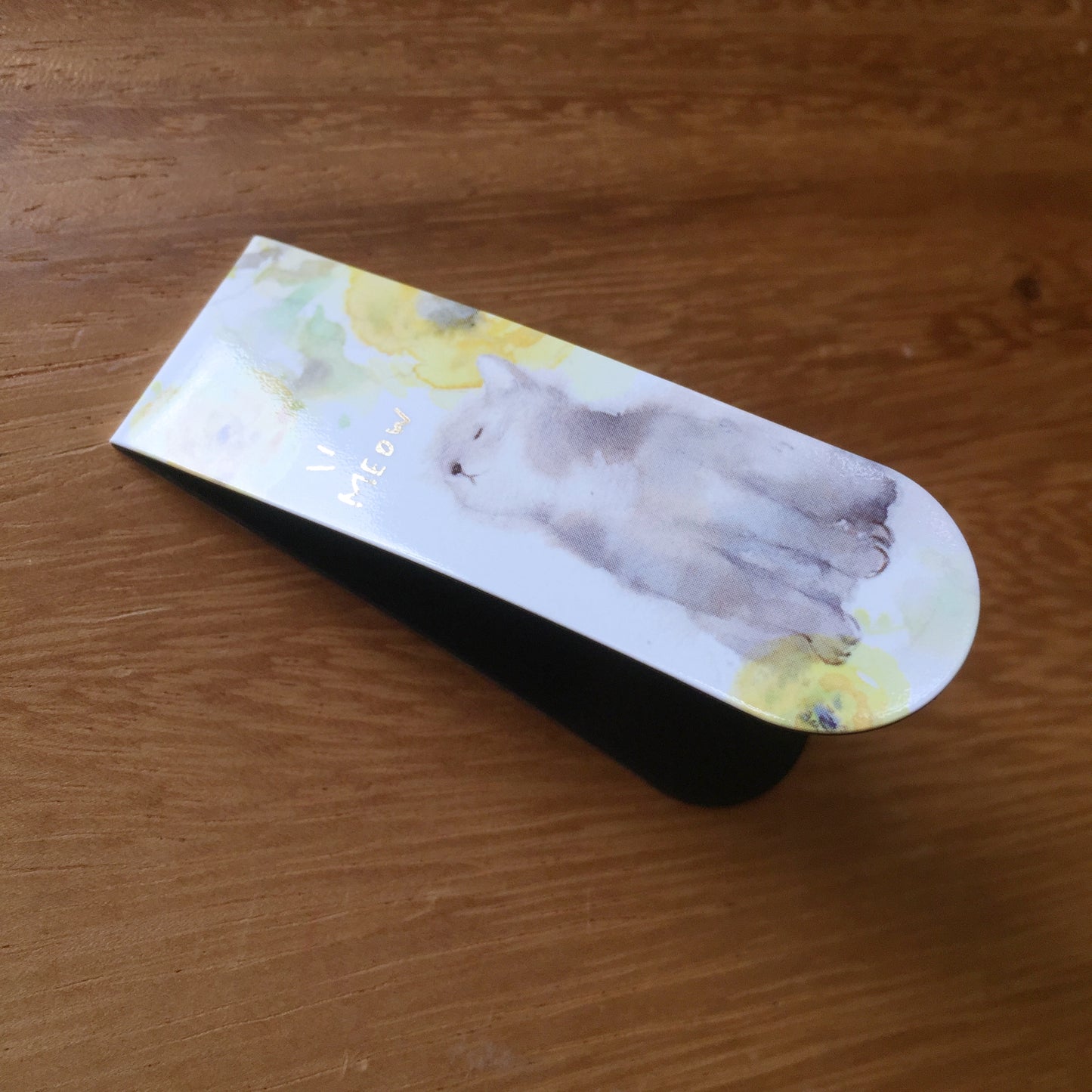 Liang Feng - Meow magnetic bookmark | Destash item [Pre-Loved]