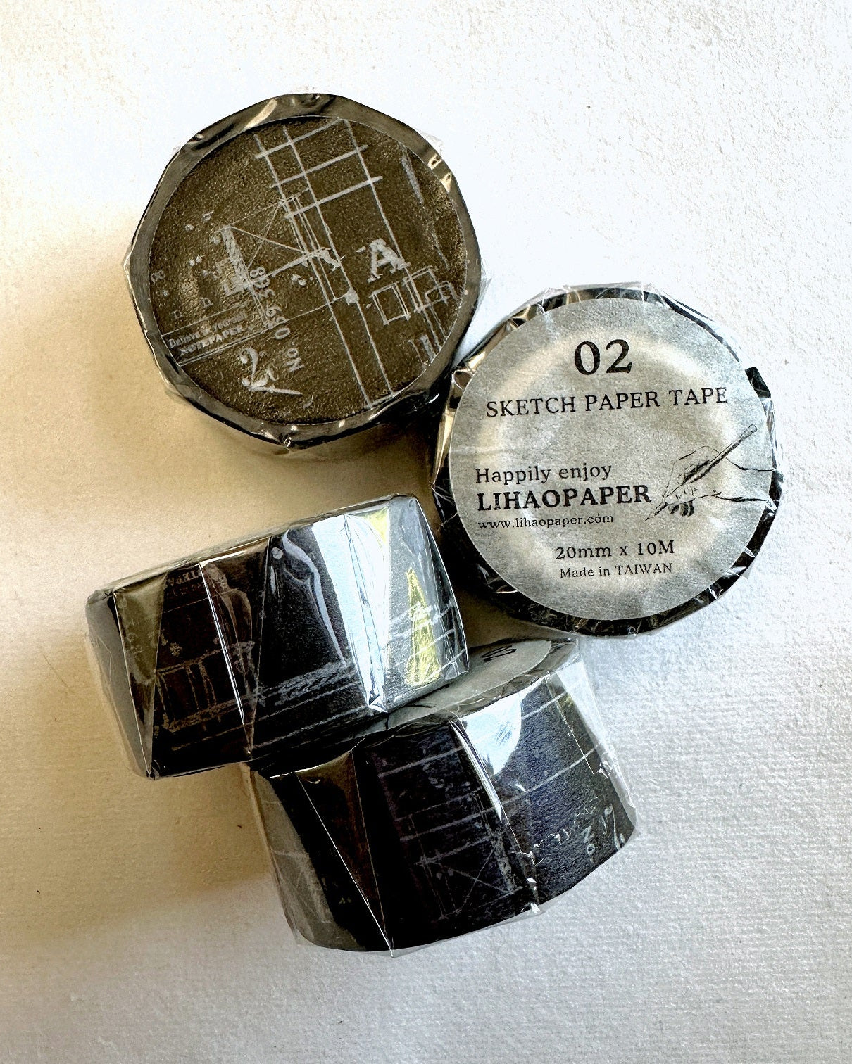 LihaoPaper - Sketch washi tape SAMPLES