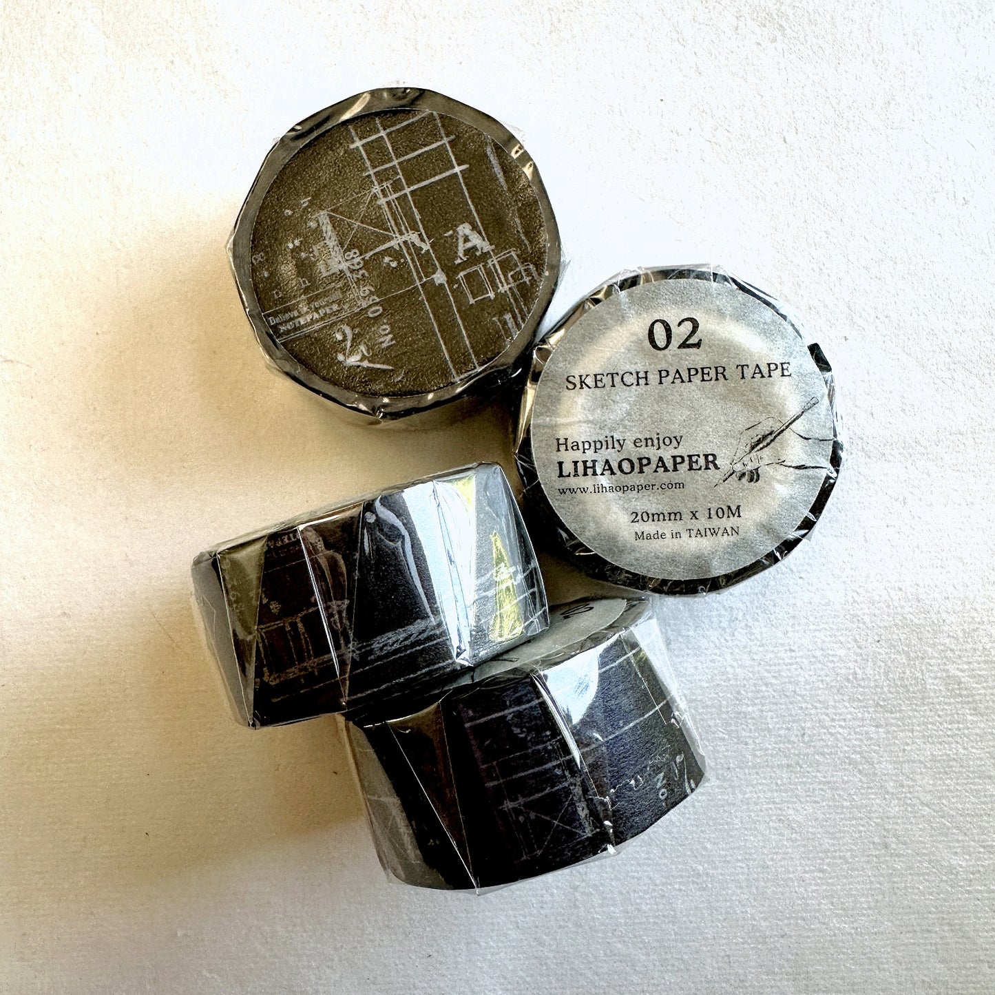 LihaoPaper - Sketch washi tape SAMPLES