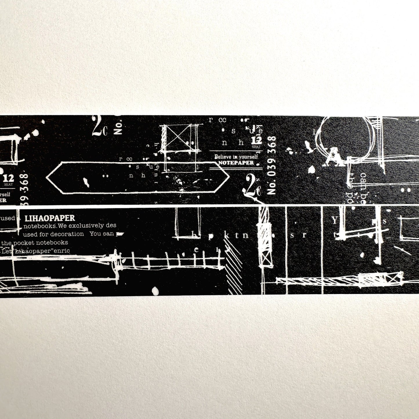 LihaoPaper - Sketch washi tape SAMPLES