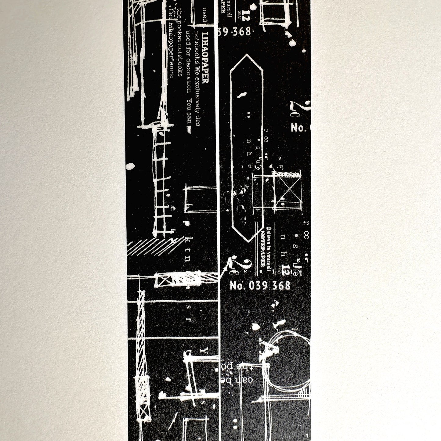 LihaoPaper - Sketch washi tape SAMPLES