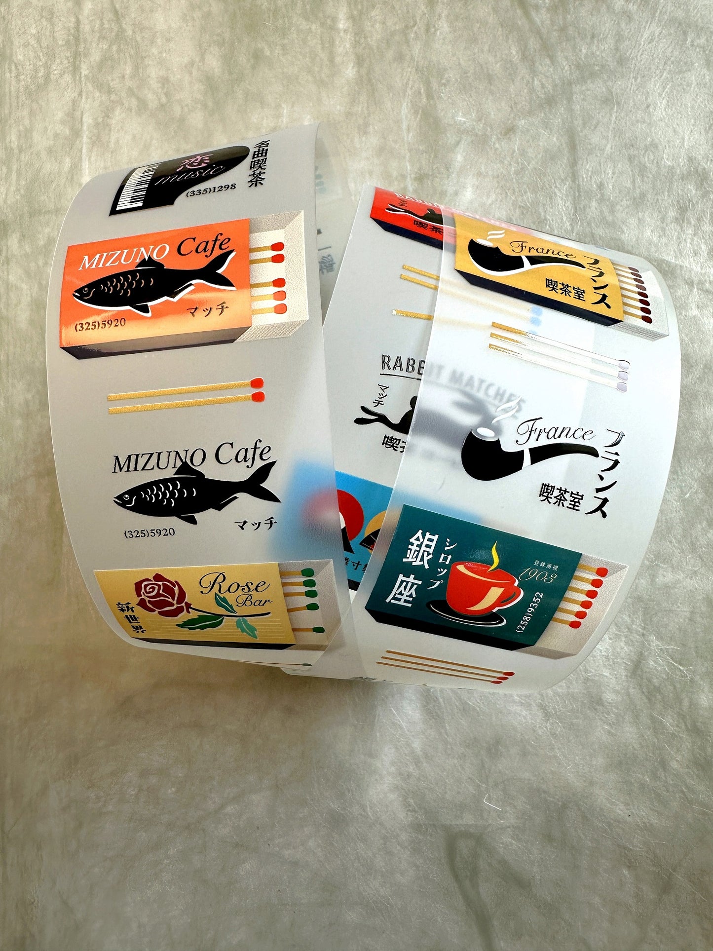 LihaoPaper - Matchbox PET tape SAMPLES
