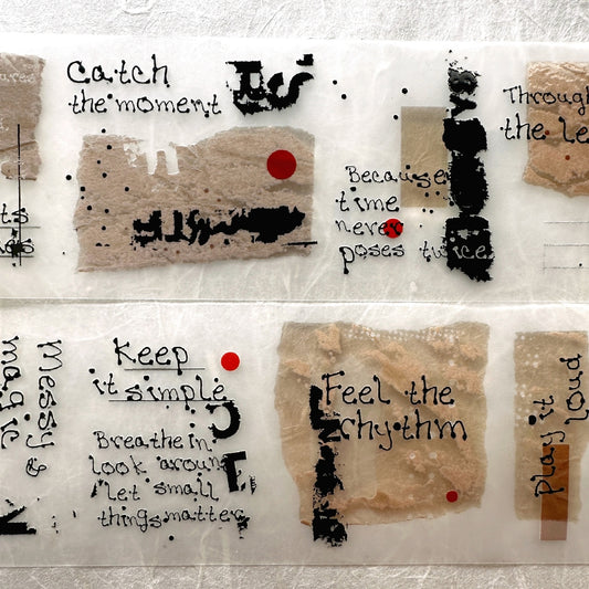 Lihaopaper - No. 108 Casual Doodles PET tape SAMPLES