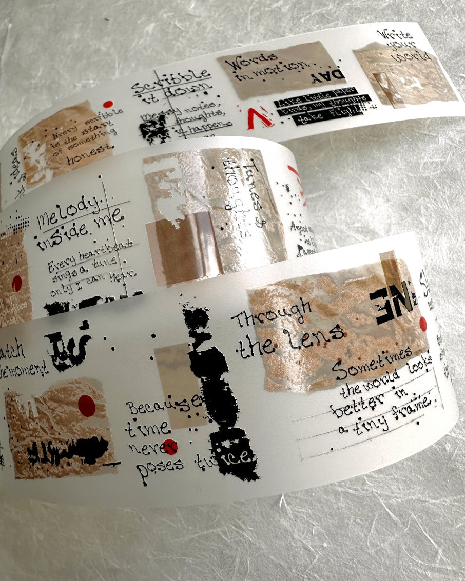 Lihaopaper - No. 108 Casual Doodles PET tape SAMPLES