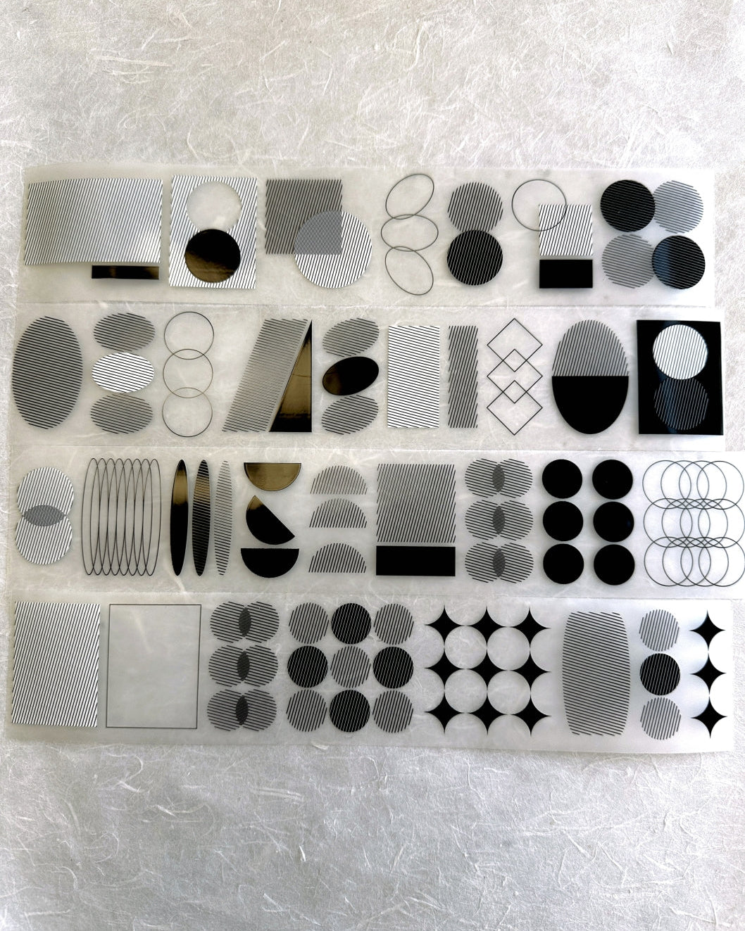 Lihaopaper - No. 109 Monochrome PET tape SAMPLES