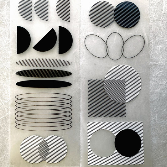 Lihaopaper - No. 109 Monochrome PET tape SAMPLES