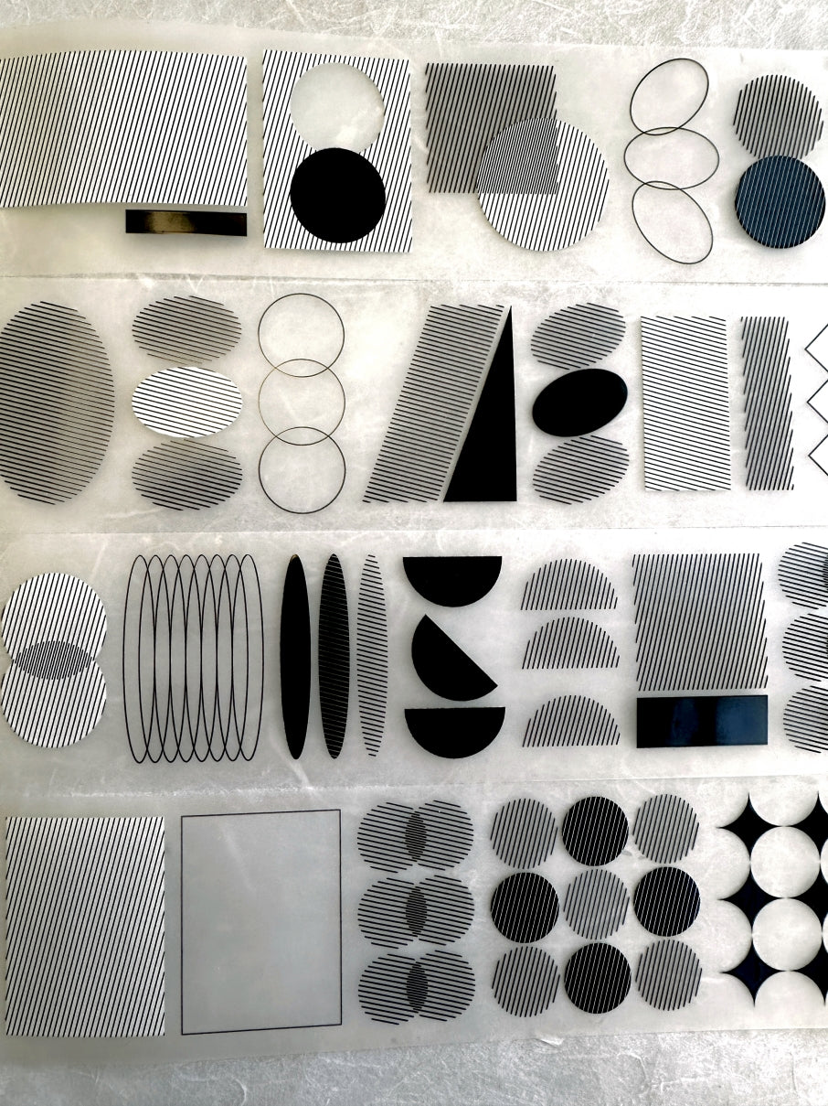 Lihaopaper - No. 109 Monochrome PET tape SAMPLES