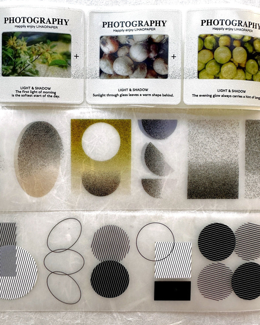 Lihaopaper - No. 110 Echo PET tape SAMPLES