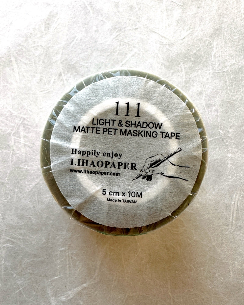 Lihaopaper - No. 111 Light & Shadow kiss-cut PET tape SAMPLES