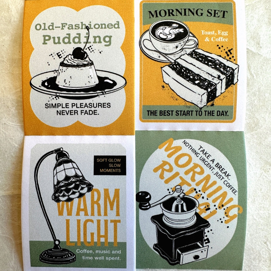 Lihaopaper - A Window Seat perforated paper sticker roll SAMPLES