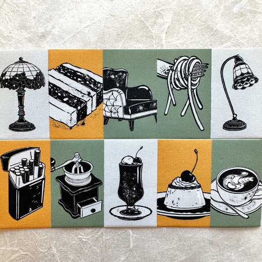 Lihaopaper - A Window Seat label sticker roll SAMPLES