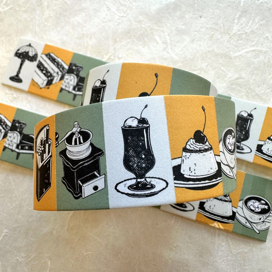 Lihaopaper - A Window Seat label sticker roll SAMPLES
