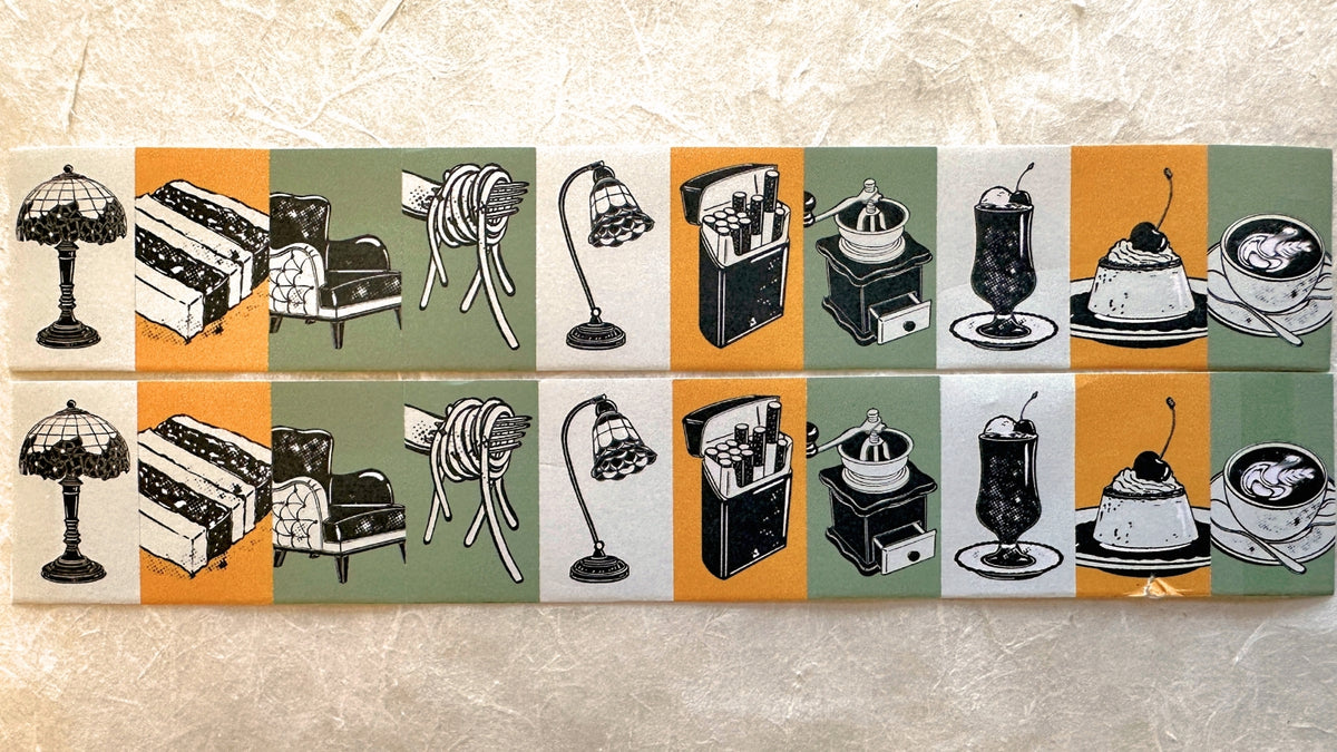 Lihaopaper - A Window Seat label sticker roll SAMPLES