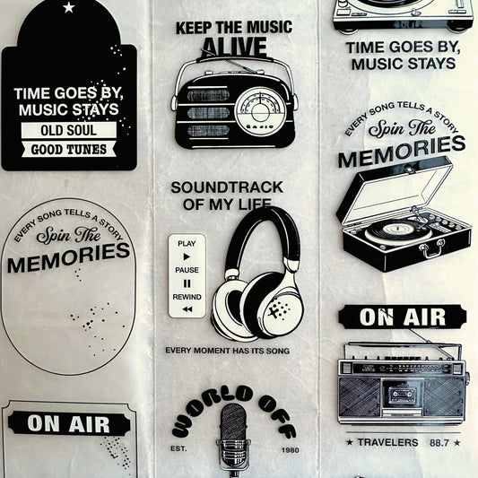 Lihaopaper - World Off, Music On PET tape SAMPLES