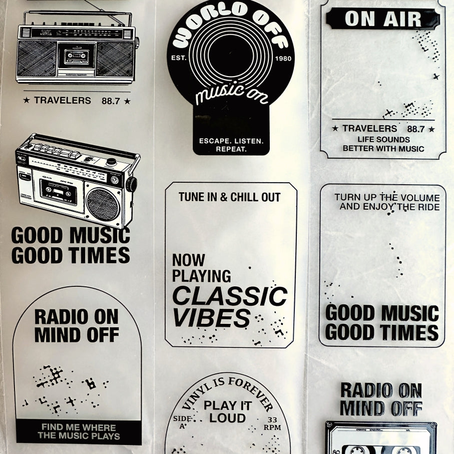Lihaopaper - World Off, Music On PET tape SAMPLES