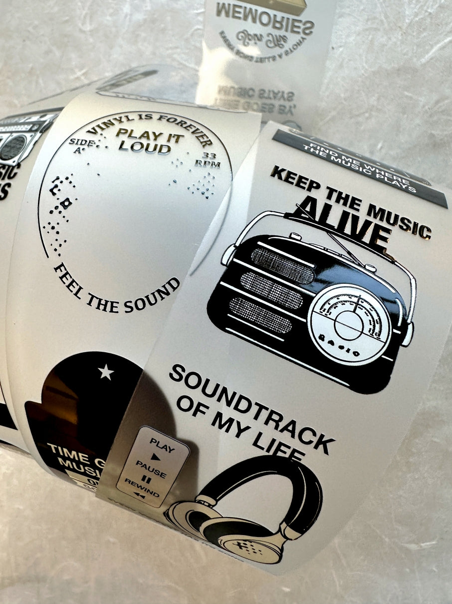 Lihaopaper - World Off, Music On PET tape SAMPLES