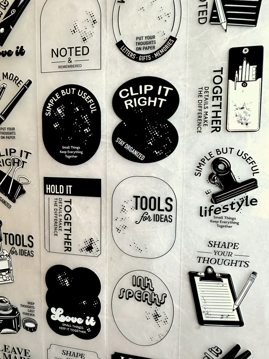 Lihaopaper - Notes In Between PET tape SAMPLES