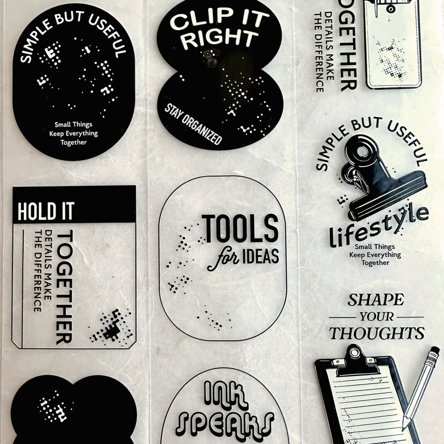 Lihaopaper - Notes In Between PET tape SAMPLES