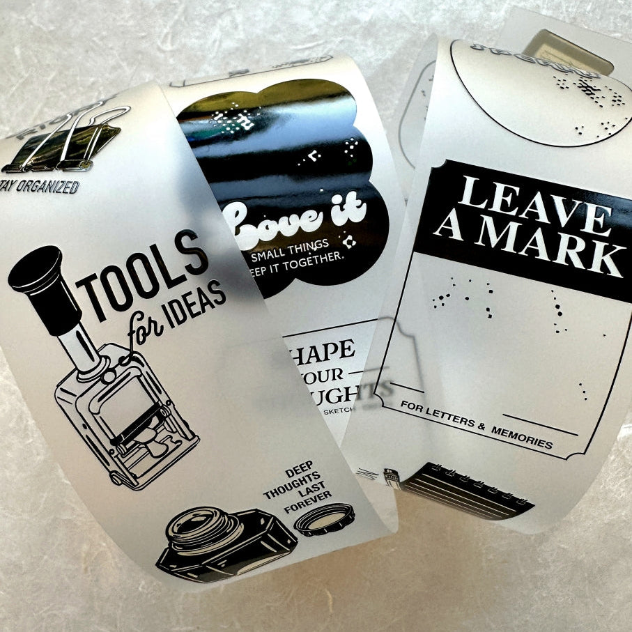 Lihaopaper - Notes In Between PET tape SAMPLES