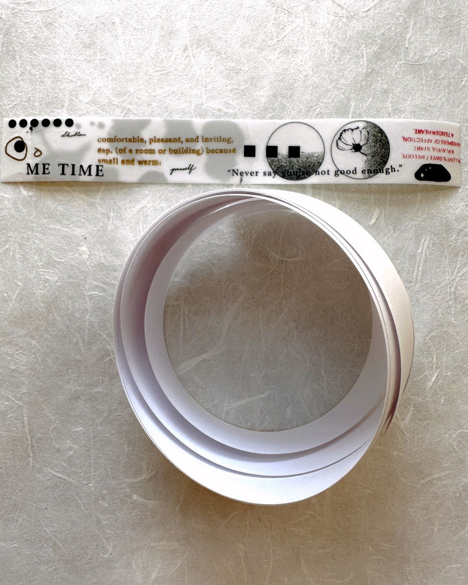 Lihaopaper - Idea Creativity (Blank) tracing paper tape SAMPLES