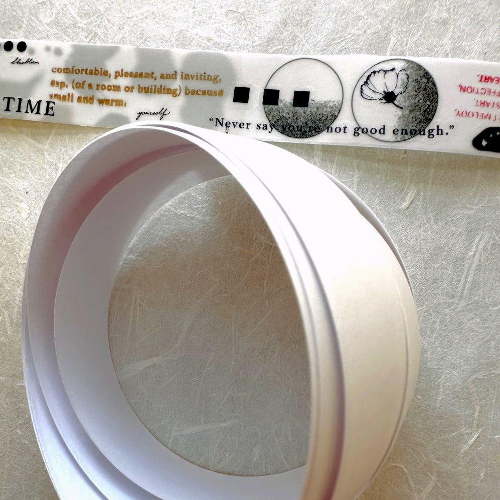 Lihaopaper - Idea Creativity (Blank) tracing paper tape SAMPLES