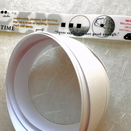Lihaopaper - Idea Creativity (Blank) tracing paper tape SAMPLES