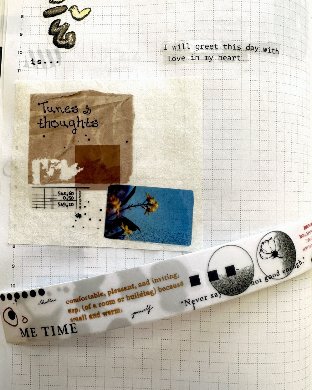 Lihaopaper - Idea Creativity (Blank) tracing paper tape SAMPLES