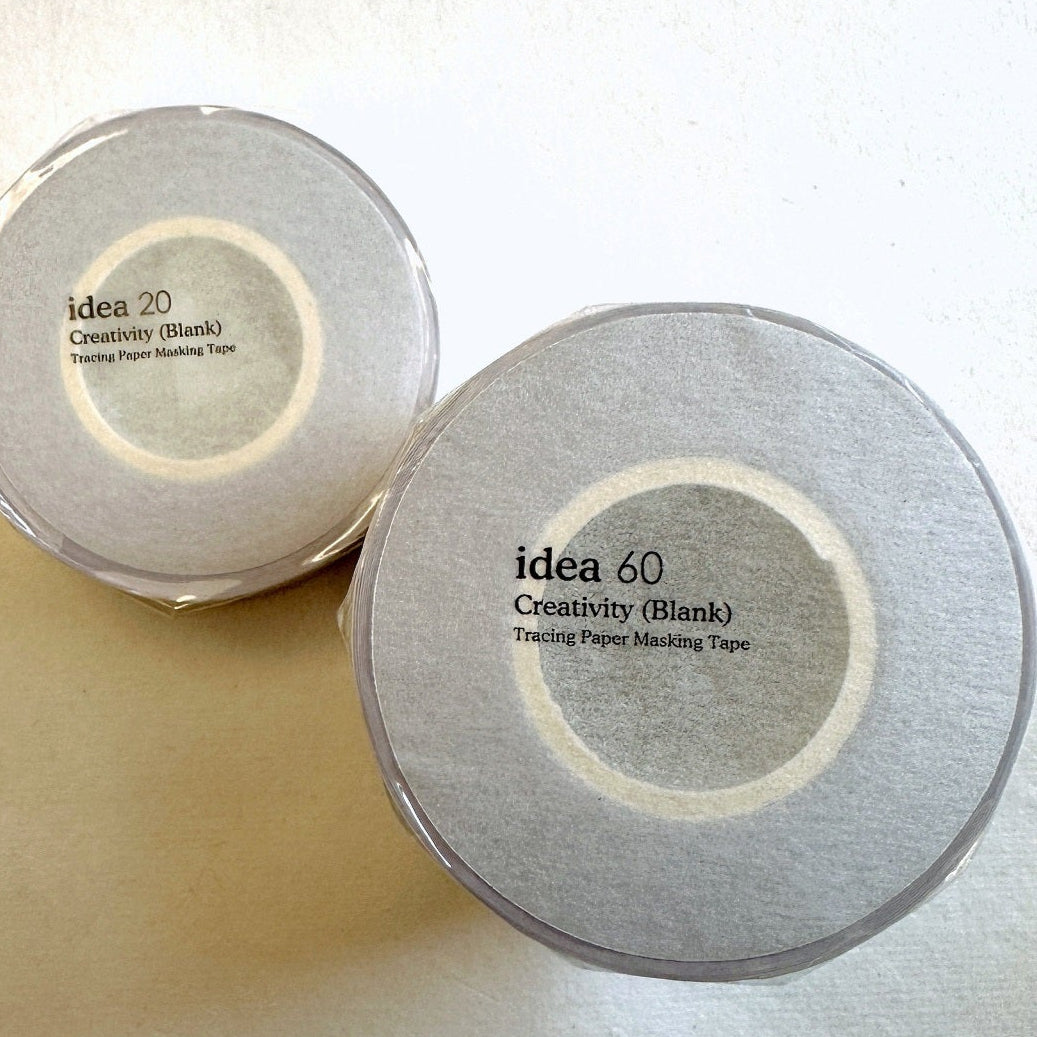 Lihaopaper - Idea Creativity (Blank) tracing paper tape SAMPLES