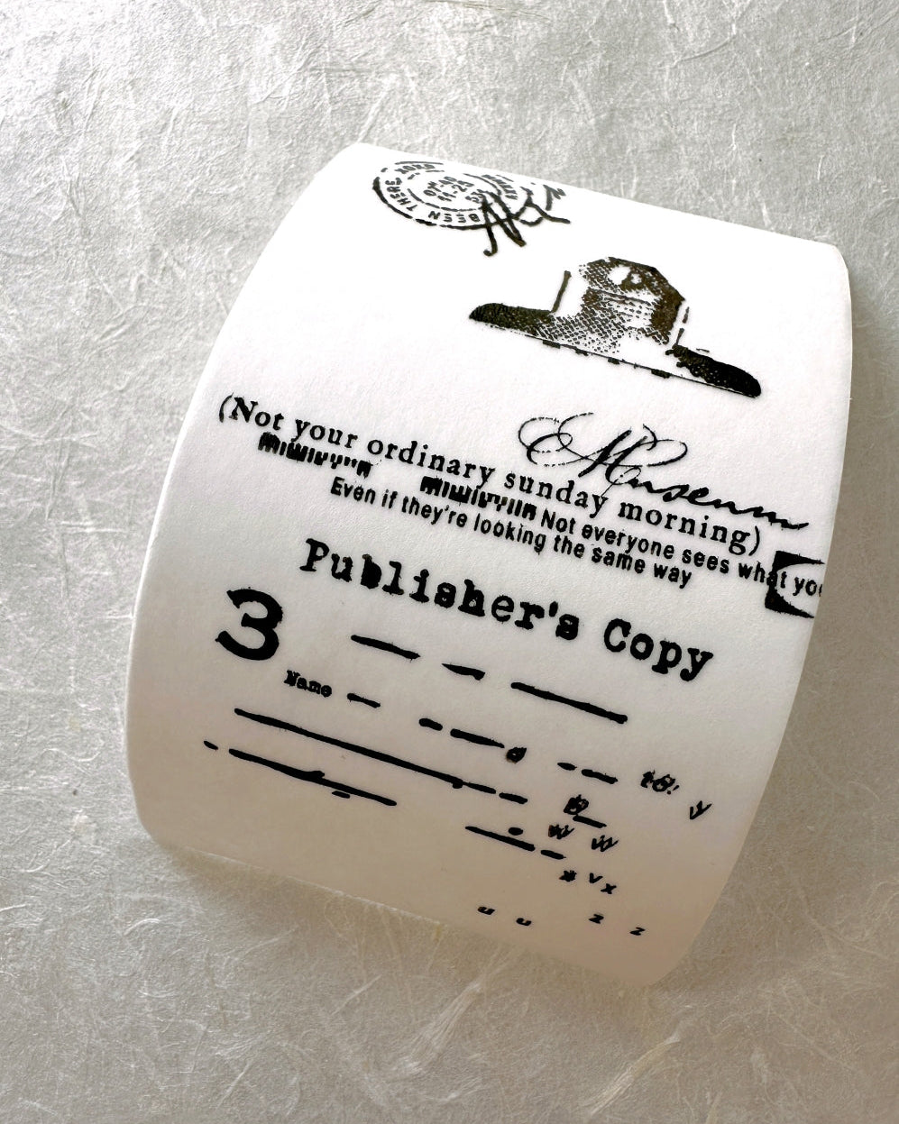 Lihaopaper - Idea Creativity (Blank) tracing paper tape SAMPLES