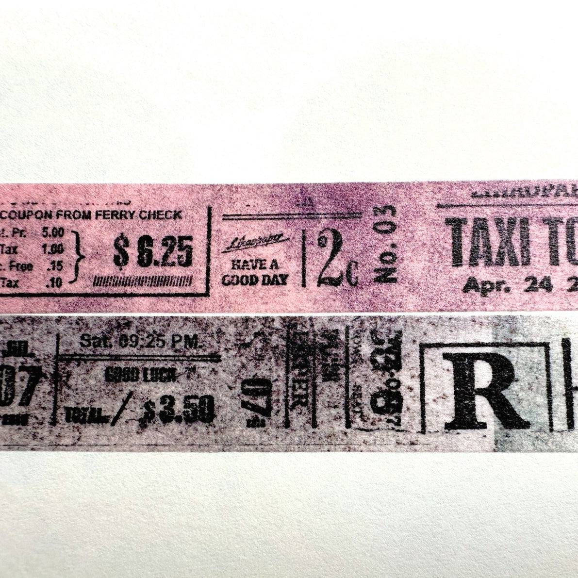 LihaoPaper - Old Paper washi tape SAMPLES