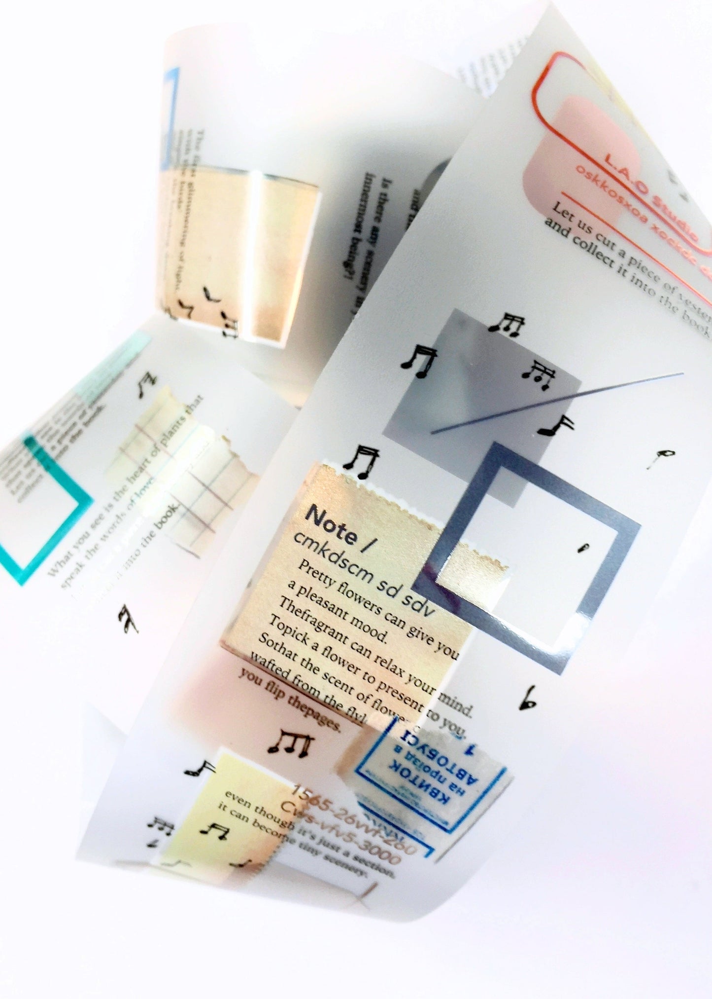LihaoPaper - Amusing PET tape SAMPLES