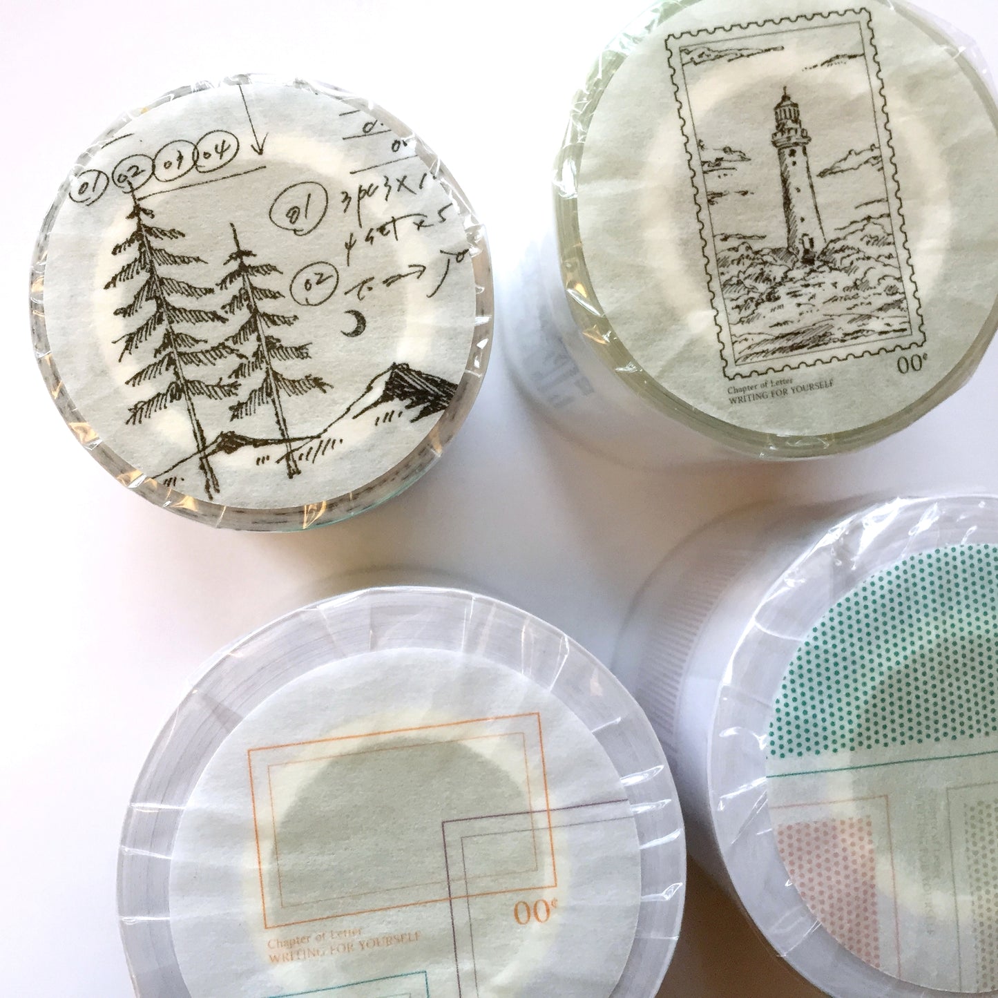 LihaoPaper - Forest Memo nonadhesive tracing paper SAMPLES