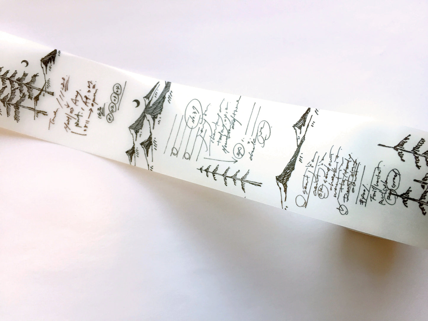 LihaoPaper - Forest Memo nonadhesive tracing paper SAMPLES