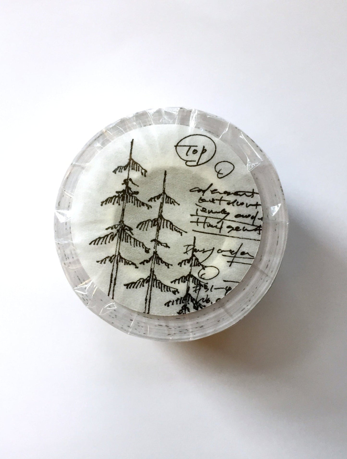 LihaoPaper - Forest Memo perforated paper tape SAMPLES