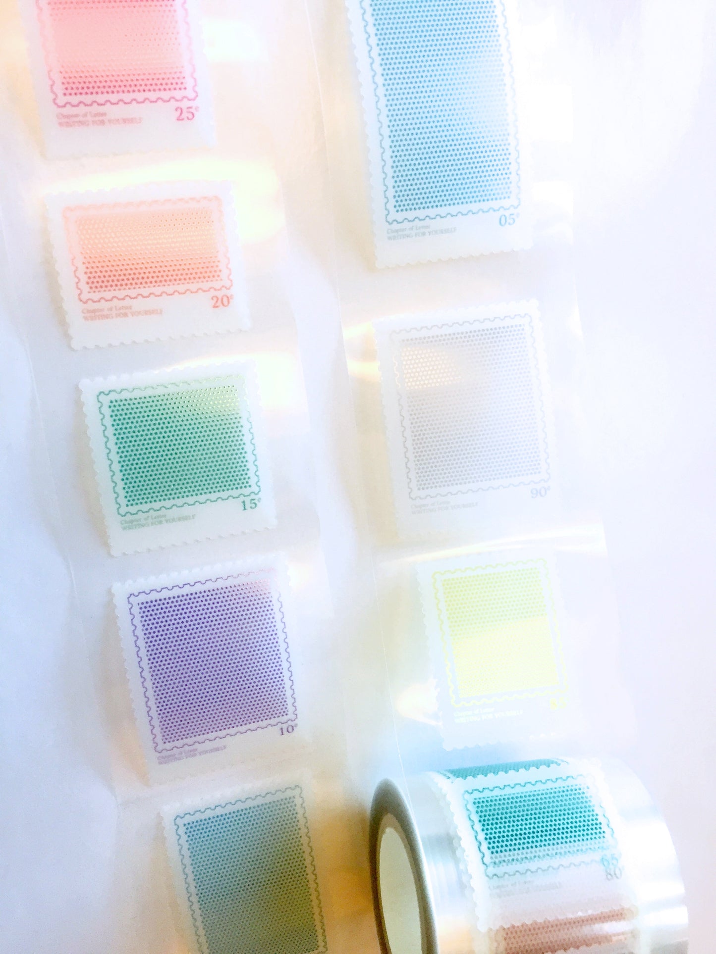 LihaoPaper - Screentone Postmark die-cut PET tape SAMPLES