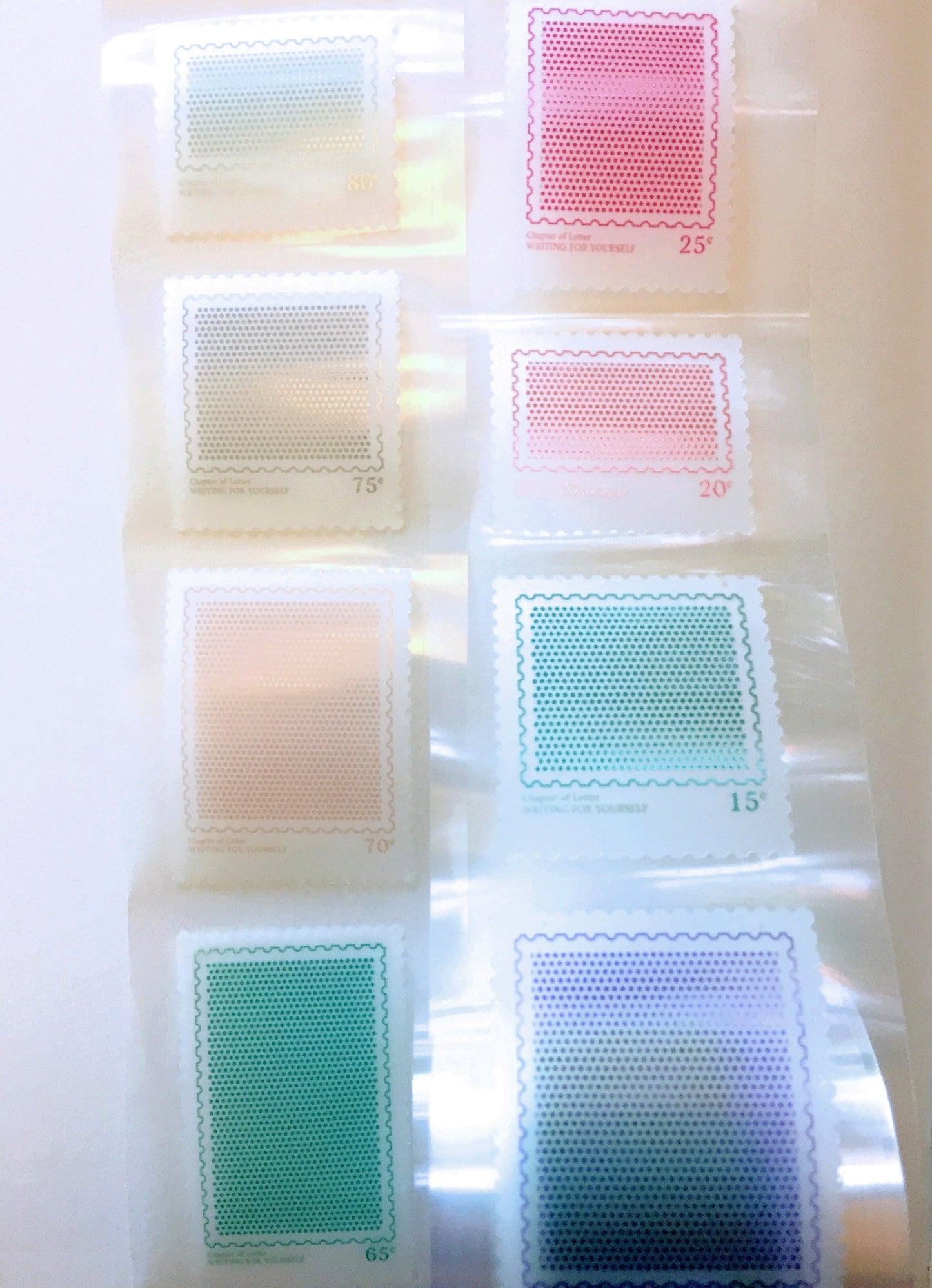 LihaoPaper - Screentone Postmark die-cut PET tape SAMPLES
