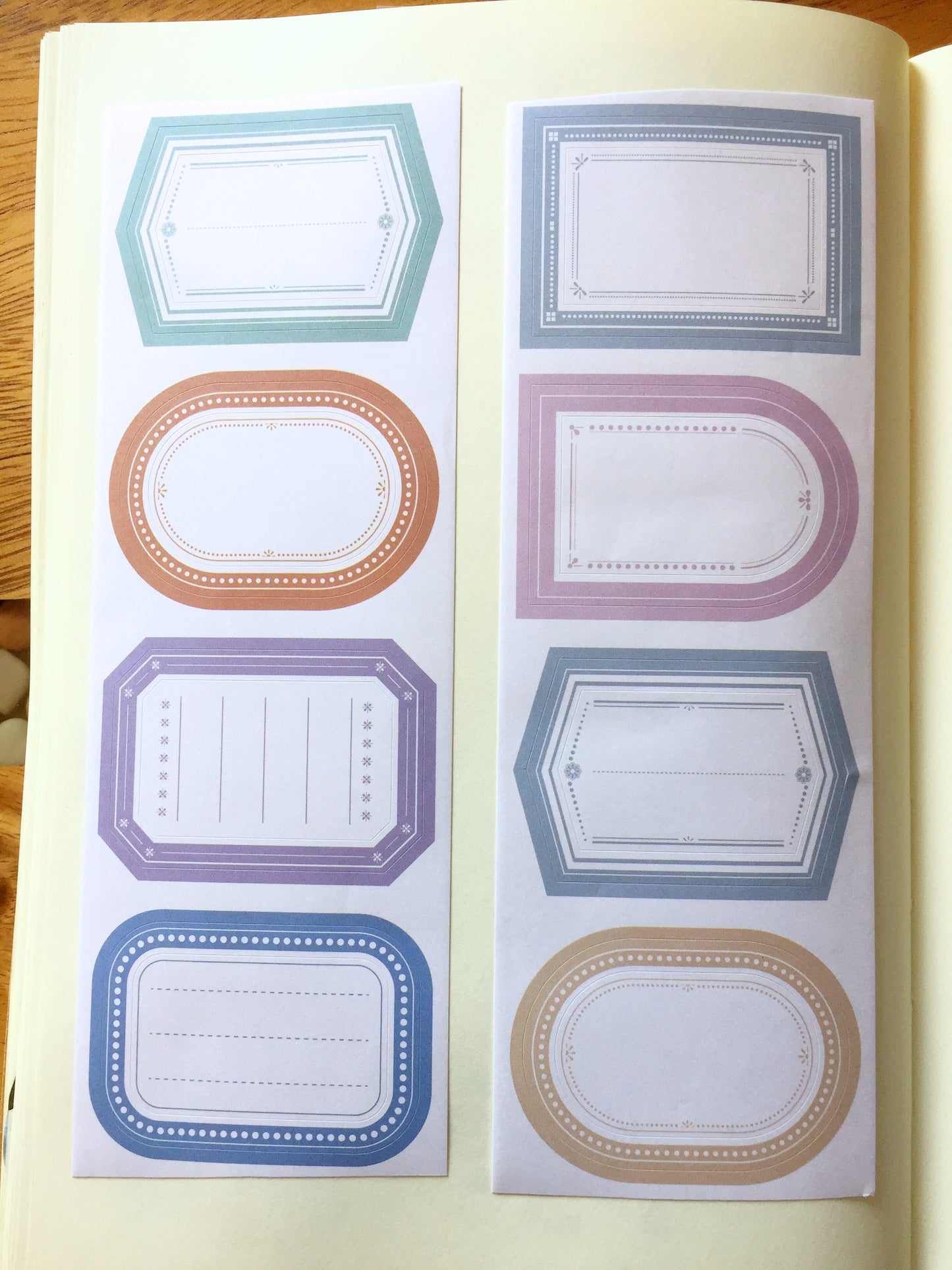 LihaoPaper - No. 51 Double Label kiss-cut paper tape SAMPLES