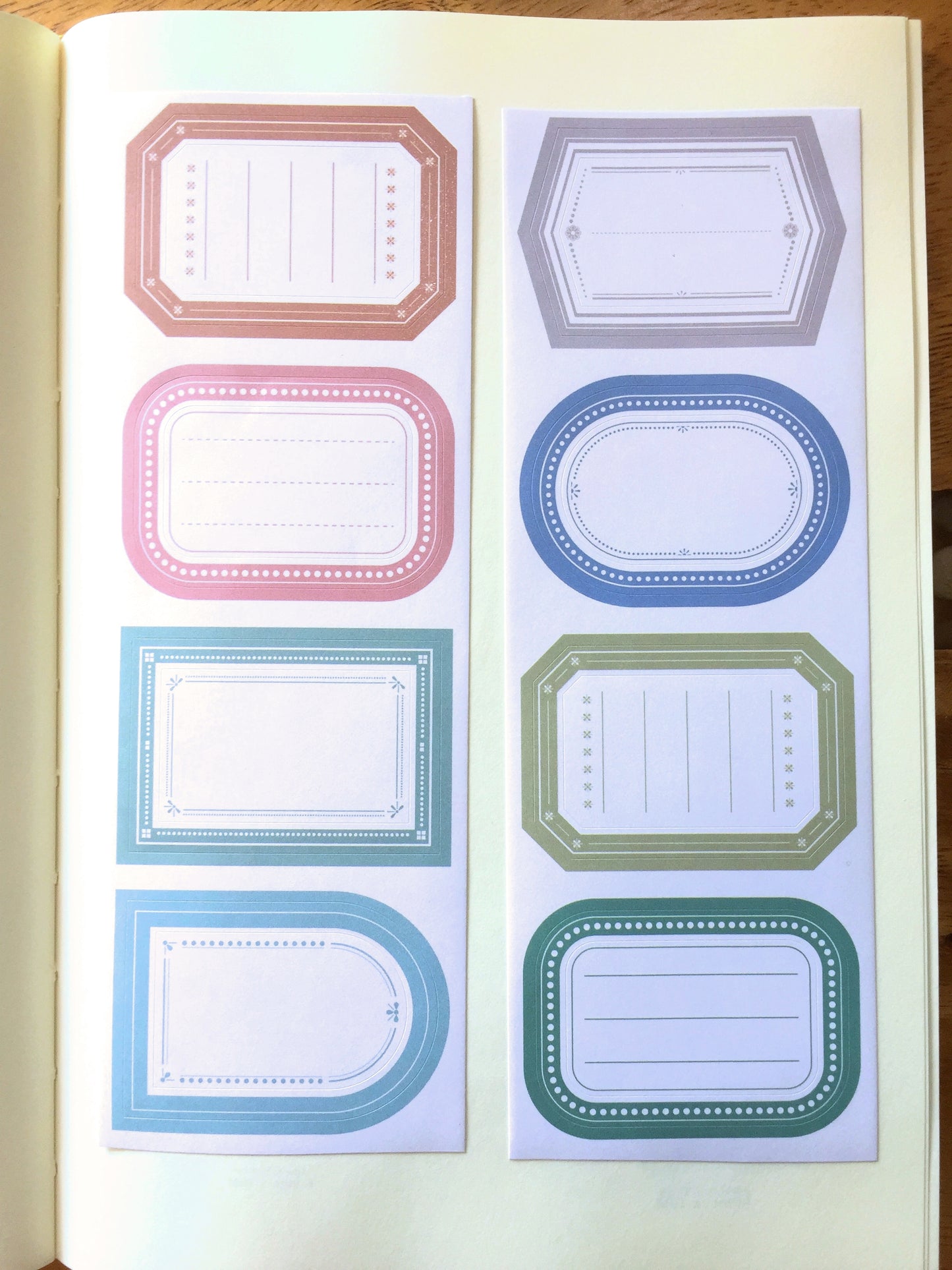 LihaoPaper - No. 51 Double Label kiss-cut paper tape SAMPLES