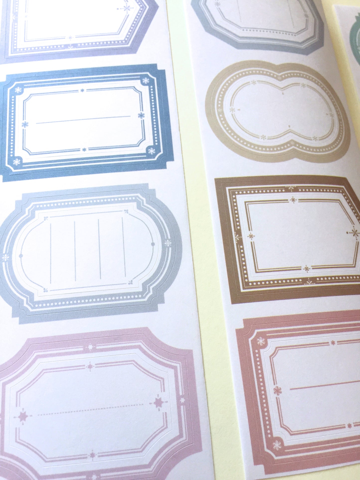 LihaoPaper - No. 51 Double Label kiss-cut paper tape SAMPLES